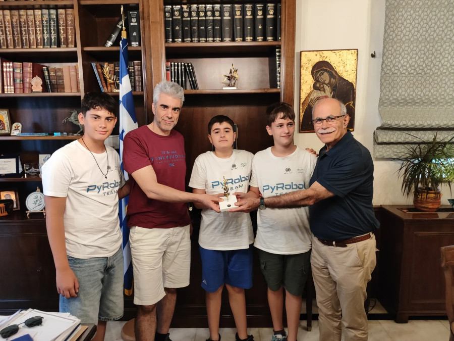 Με χορηγία του Ιδρύματος Ωνάση η αποστολή της Ομάδας Ρομποτικής του Δήμου Πύργου στο Πουέρτο Ρίκο