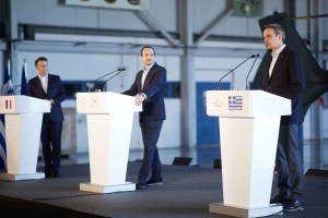 Τα ηχηρά μηνύματα Μητσοτάκη, Μακρόν, Χριστοδουλίδη: «Η Κύπρος δεν θα μείνει ποτέ μόνη» - «Ειρηνική η δράση μας»