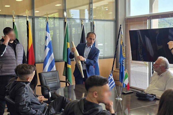 Επίσκεψη του 2ου ΕΠΑΛ Πατρών στο Δημαρχείο Αρχαίας Ολυμπίας