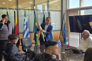 Επίσκεψη του 2ου ΕΠΑΛ Πατρών στο Δημαρχείο Αρχαίας Ολυμπίας