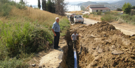 Αντικατάσταση αγωγού ύδρευσης στο Δήμο Ανδραβίδας - Κυλλήνης