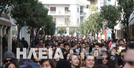 Πύργος: Συνεχίζουν κινητοποιήσεις κόντρα στην "Αθηνά" οι σπουδαστές του ΤΕΙ