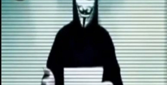 ΕΡΤ Επικαιρότητα: Μήνυμα των Anonymous για την ΕΡΤ (δείτε VIDEO)