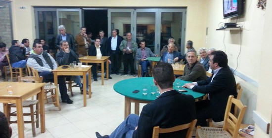 Επίσκεψη υποψήφιου Δημάρχου Τάκη Αντωνακόπουλου στα δημοτικά διαμερίσματα Σώπι και Χειμαδιό