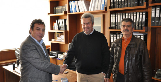 Συνεργασία Αντωνακόπουλου με τον πρόεδρο του ΕΒΕ Ηλείας κ. Νικολούτσο