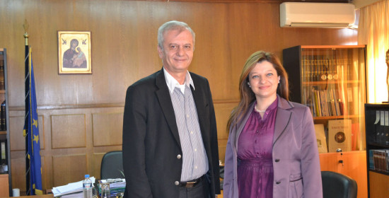 Αυγερινοπούλου: Συνάντηση με τον Γενικό Γραμματέα Πολιτικής Προστασίας 