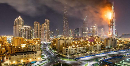 Τρόμος στο Ντουμπάι - 1 νεκρός και 16 τραυματίες από πυρκαγιά σε luxury ξενοδοχείο