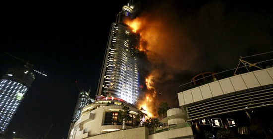 Πυρκαγιά σε πεντάστερο ξενοδοχείο στο Ντουμπάι