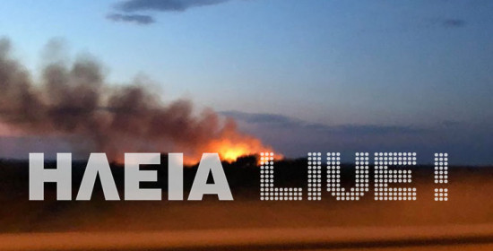 Ηλεία: Μεγάλη πυρκαγιά στην περιοχή Λάμια Λεχαινών