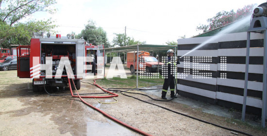 Παλούκι Αμαλιάδας: Πυρκαγιά προκάλεσε ζημιές σε ταβέρνα