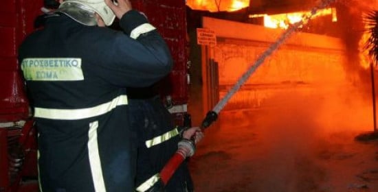 Επιτάλιο: Φωτιά σε διώροφη οικία