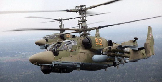 Ρωσικά ελικόπτερα πάνω από την Κριμαία