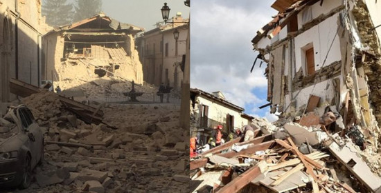 Τρόμος στην Ιταλία από τον μεγαλύτερο σεισμό των τελευταίων 36 ετών