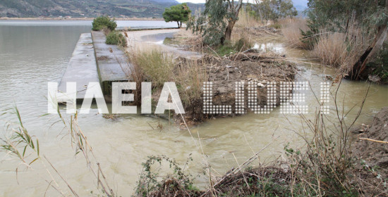 Καϊάφας: Υπερχείλισε η λίμνη - Παρεμβάσεις για την γύρω περιοχή (video)