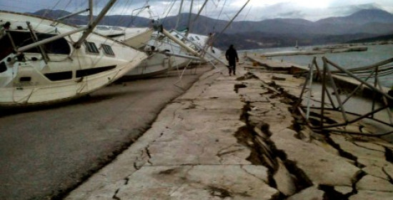 Οι πρώτες εικόνες από το νέο σεισμό στην Κεφαλονιά