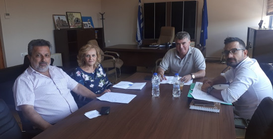 Σύσκεψη χθες στο Δήμο Ανδραβίδας - Κυλλήνης για το ΚΕΠΕΠ Λεχαινών 