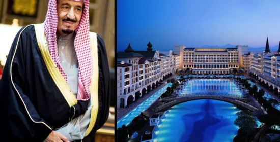 Ο Σαουδάραβας βασιλιάς έκλεισε ολόκληρο ξενοδοχείο για να μείνει στην Τουρκία