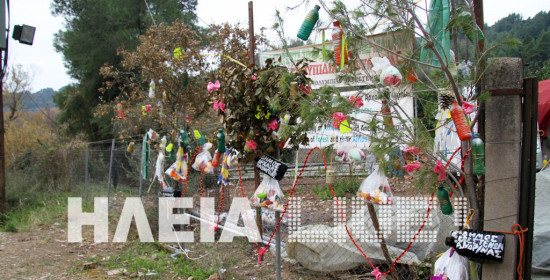 Ηλεία: Χριστούγεννα στα μέτωπα των σκουπιδιών