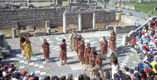 Στο Διεθνές Φεστιβάλ Αρχαίου Δράματος το 1ο Λύκειο Αμαλιάδας