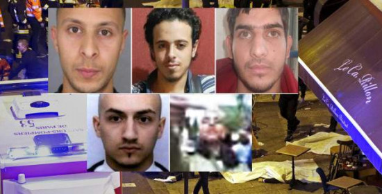 5 από τους τρομοκράτες του Παρισιού ταυτοποιήθηκαν - Είναι Βέλγοι και Γάλλοι