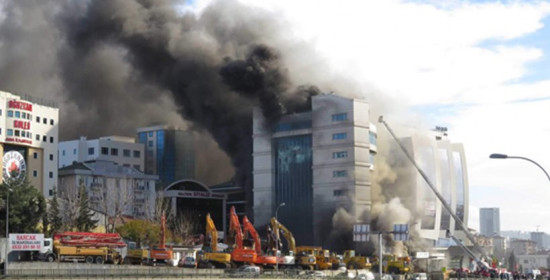 Φωτιά σε ξενοδοχείο στο Μάλτεπε της Κωνσταντινούπολης