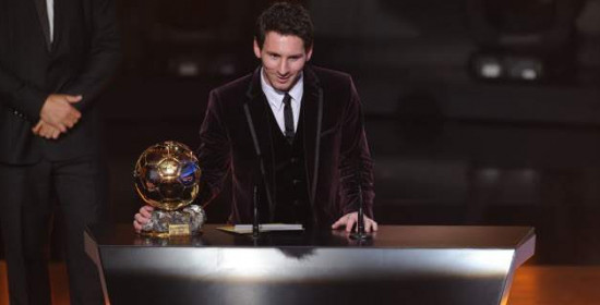 Ο Λιονέλ Μέσι κατέκτησε την "Χρυσή Μπάλα" για το 2015