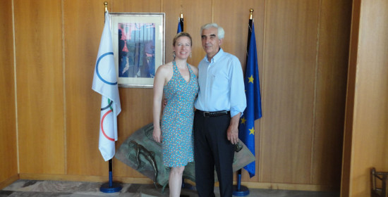  Στην Αρχ. Ολυμπία η Ολυμπιονίκης Cameron Myler