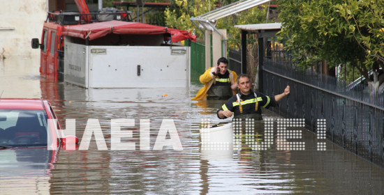 Πυροσβεστική: Δυνάμεις από την Ηλεία και τη Δυτ. Ελλάδα στις πλημμύρες της Κορινθίας