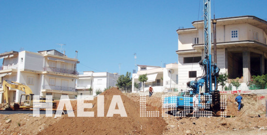 Αμαλιάδα: Ξεκίνησαν οι εργασίες αντιστήριξης στην περιοχή της Σοχιάς