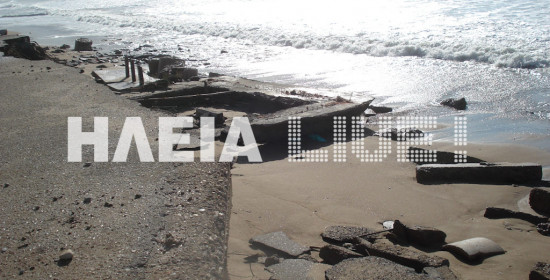 Σαβάλια: Ζημιές στην παραλία από την κακοκαιρία