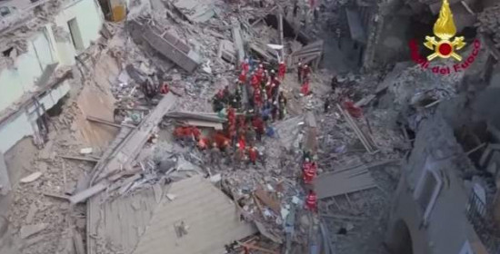 Βίντεο από drone αποκαλύπτει το μέγεθος της καταστροφής στην Ιταλία