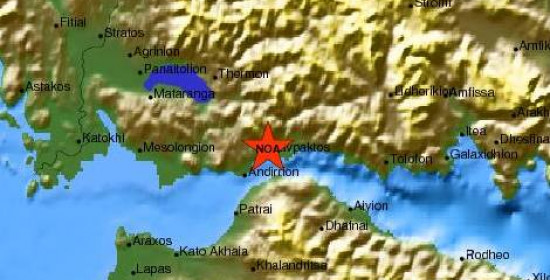 Σεισμός αισθητός στην Ηλεία - Ζημιές στη Ναύπακτο (video)