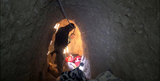Δείτε τις υπόγειες σήραγγες των τζιχαντιστών που χρησιμοποιούν ως κρησφύγετα