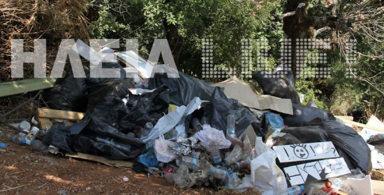 Ασυνείδητοι γέμισαν με σκουπίδια το δάσος της Φολόης 