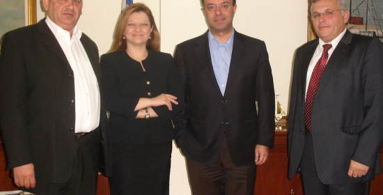 Αυγερινοπούλου: Συνάντηση με Aναπλ.Υπουργό Οικονομικών κ.Χ.Σταϊκούρα
