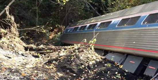 ΗΠΑ: Εκτροχιάστηκε τρένο στο Βέρμοντ - Τουλάχιστον 4 τραυματίες