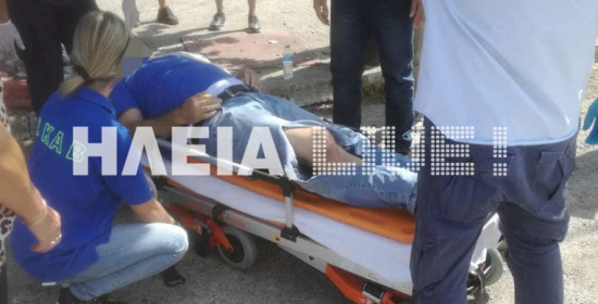 Πύργος: Ένας τραυματίας σε τροχαίο στην οδό Καταραχίου