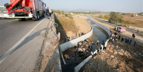 Τραγωδία στην Τουρκία: 19 μετανάστες νεκροί από πτώση φορτηγού σε κανάλι