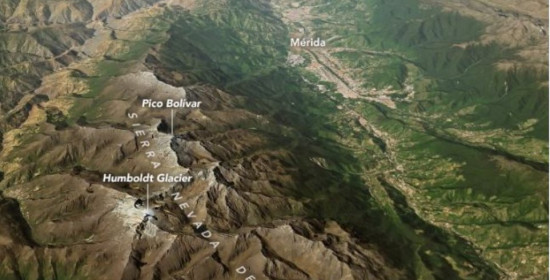 Δορυφορικές φωτογραφίες: Εξαφανίζεται ο παγετώνας Humboldt στη Βενεζουέλα