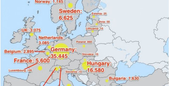 Δείτε τον πραγματικό χάρτη της μετανάστευσης - Τα ψέμματα της Μεγάλης Βρετανίας