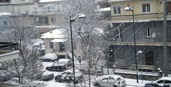 Χιόνια σκέπασαν Γρεβενά, Καστοριά και Κοζάνη