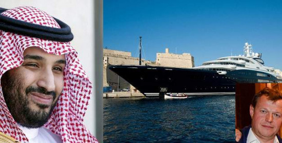 Επίδειξη πλούτου από Σαουδάραβα πρίγκιπα -Είδε το χλιδάτο γιοτ Ρώσου ολιγάρχη, το αγόρασε αμέσως και τον έδιωξε