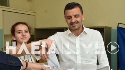 Εθνικές Εκλογές 2023 - Ηλεία: "Σήμερα ψηφίζουμε για μια ισχυρή Ελλάδα" είπε ο Α. Νικολακόπουλος