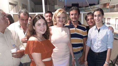Αυγερινοπούλου: Συνάντηση φίλων και υποστηρικτών στο πολιτικό γραφείο της Αμαλιάδας