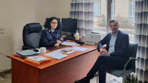 Η επίσκεψη Α. Νικολακόπουλου στο ΑΤ Αμαλιάδας: Νέες πρωτοβουλίες ενίσχυσης σε προσωπικό ειδικά για την καλοκαιρινή περίοδο