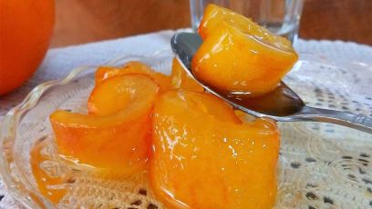 Πορτοκαλόφλουδα γλυκό του κουταλιού